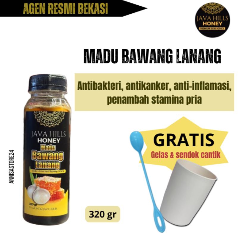 

MADU BAWANG LANANG JAVAHILLS HONEY 320gr / Antibakteri, antikanker, penambah stamina pria