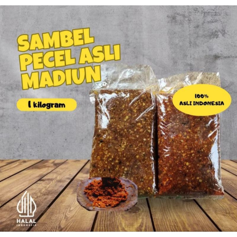 

Sambel Pecel Asli Madiun 1kg