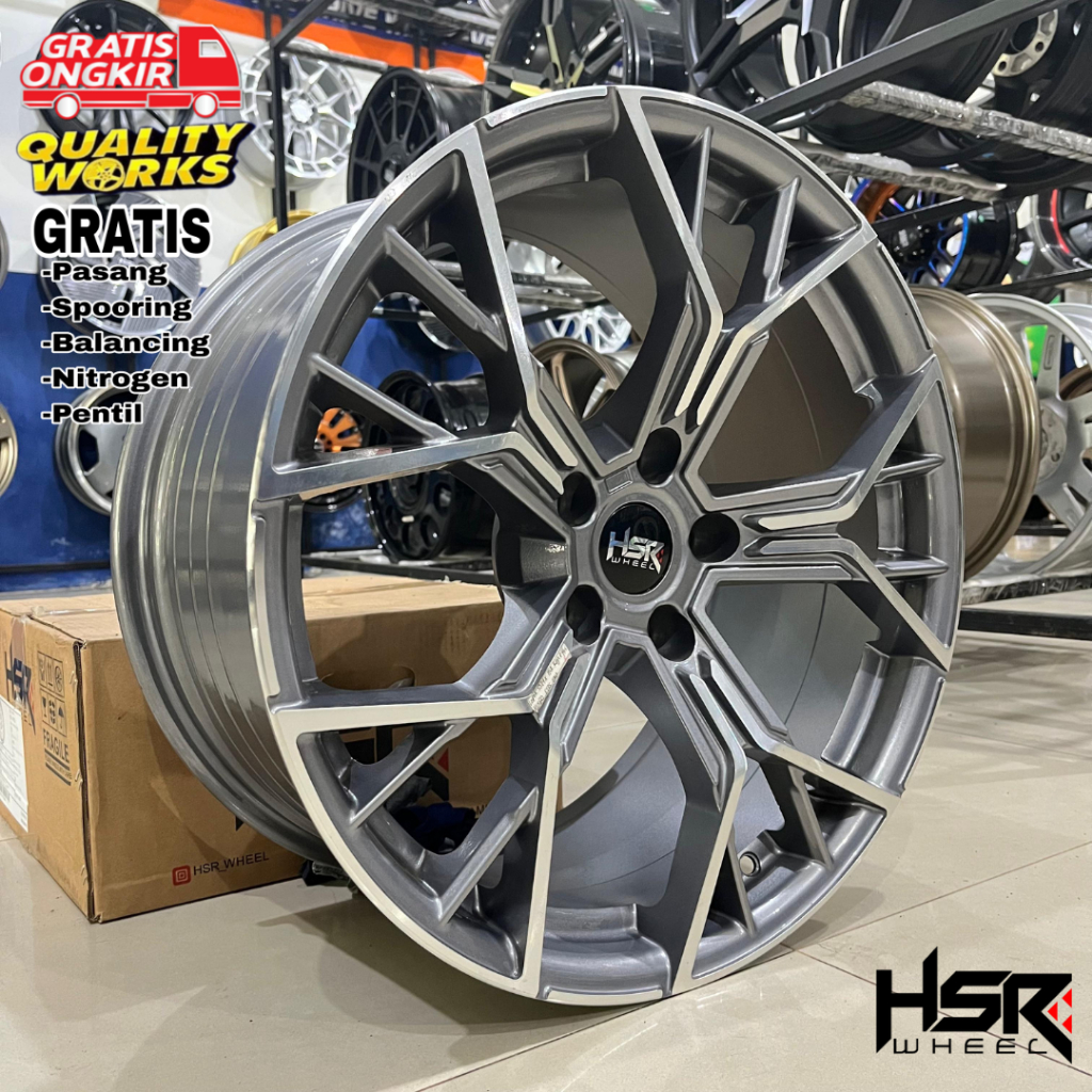 Velg Racing Ring 19 Buat Mobil BMW Velg Modifikasi Jdm Hsr Wheel Lopok