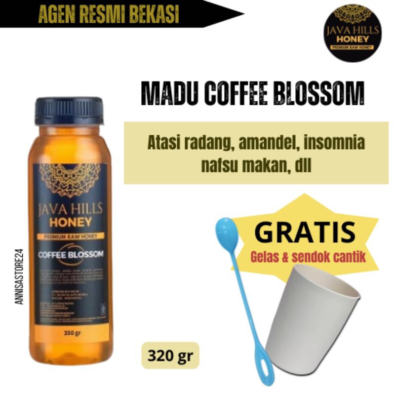 

[BISA COD] Madu Coffee Blossom Java Hills 330gr / meningkatkan imunitas tubuh