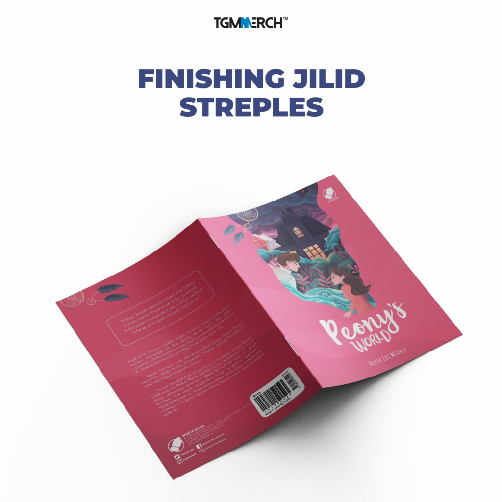 

TGM MERCH - Paket Finishing Jilid Straples (Uk.A4 & A5) | Print Digital