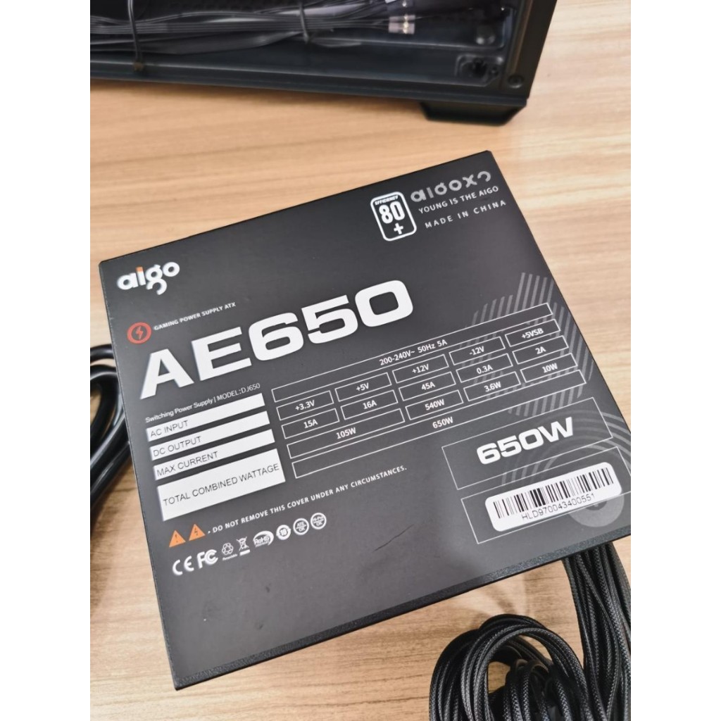 AIGO DARKFLASH POWER SUPPLY AE650 - PSU 650W