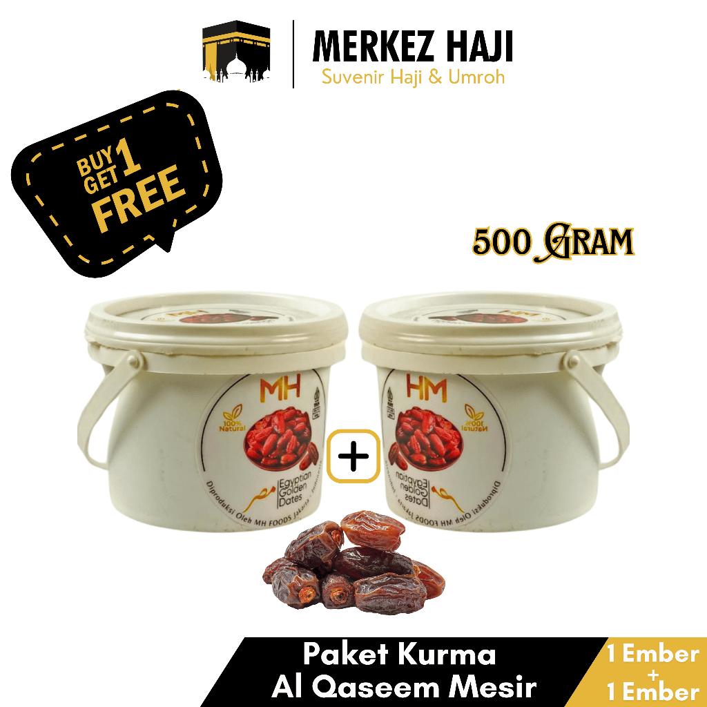 

Paket Bundling Kurma Madu Mesir Al Qassim 2 Ember 500Gr Murah Asli Korma Oleh Oleh Haji & Umroh Arab