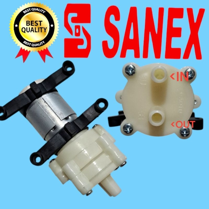 DINAMO POMPA DISPENSER GALON BAWAG SANEX SN-D388GB DC 12V