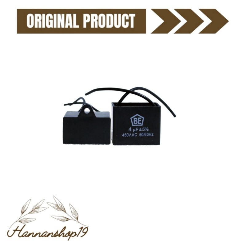 Kapasitor kipas angin Maspion 4uf - Capasitor kipas angin 4uf Maspion Miyako Sekai dll