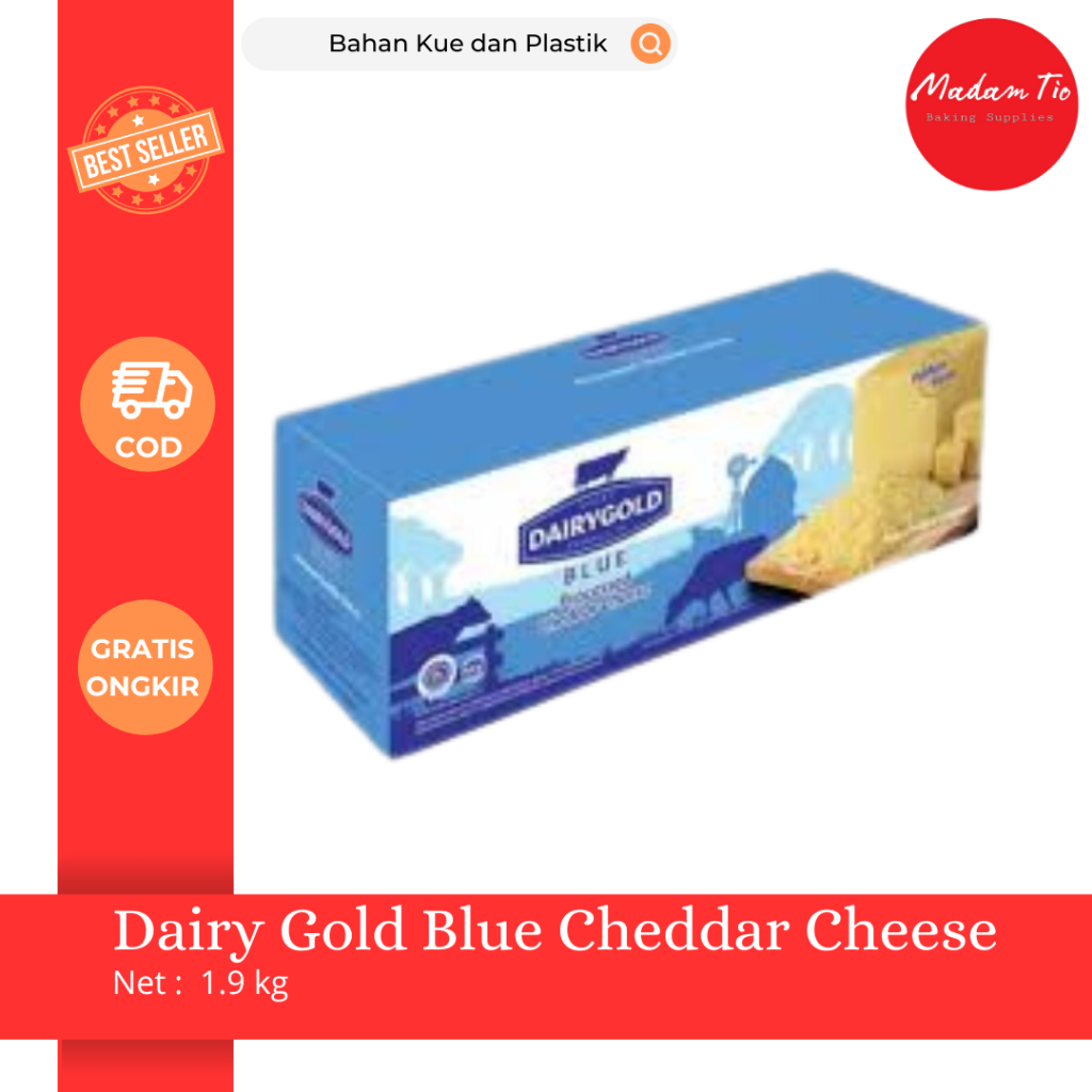 

Dairy Gold Blue Cheddar Cheese 1.9kg