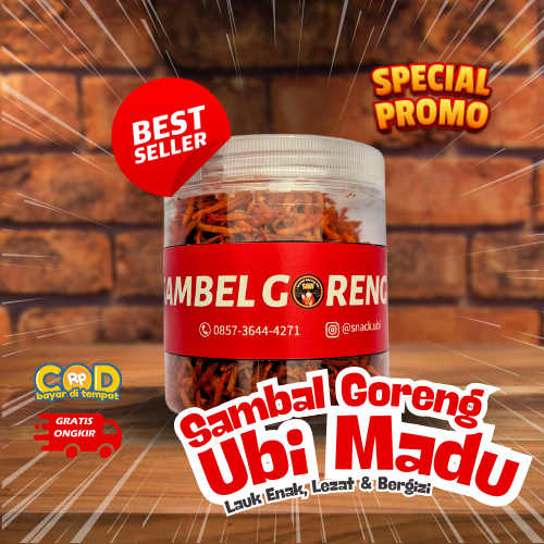 

SABI Sambel Goreng Ubi 150gr Lauk Makan Bergizi, Mustofa Ubi