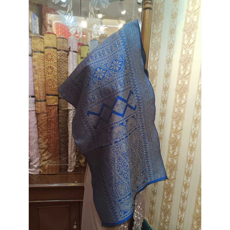 Songket pandaisikek benang 1 sutra/songket padang/minang