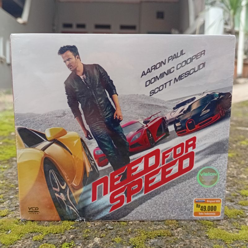 Need for Speed VCD VideoCD (2014) Teks Indonesian Original DreamWorks Pictures Sealed Nos