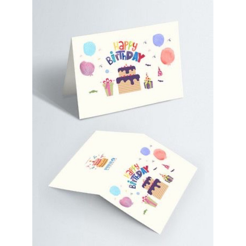 Kartu Ucapan ulang tahun/pernikahan/anniversary/hampers