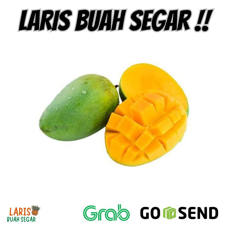 BUAH MANGGA HARUM MANIS TUA POHON 1KG KUALITAS SUPER