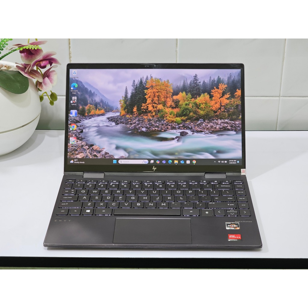 HP ENVY X360 Convertible AMD Ryzen 5 4500U Touchscreen 2 in 1 Premium Laptop