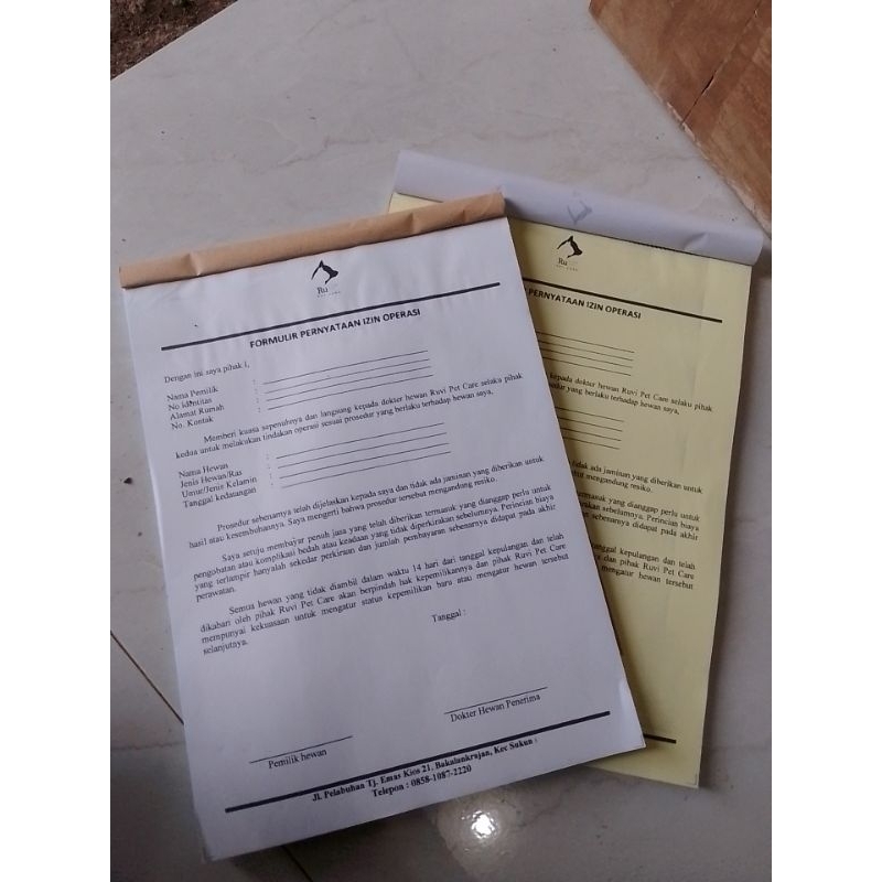 

(aqsal print) NOTA CUSTOM CETAK 2 SISI