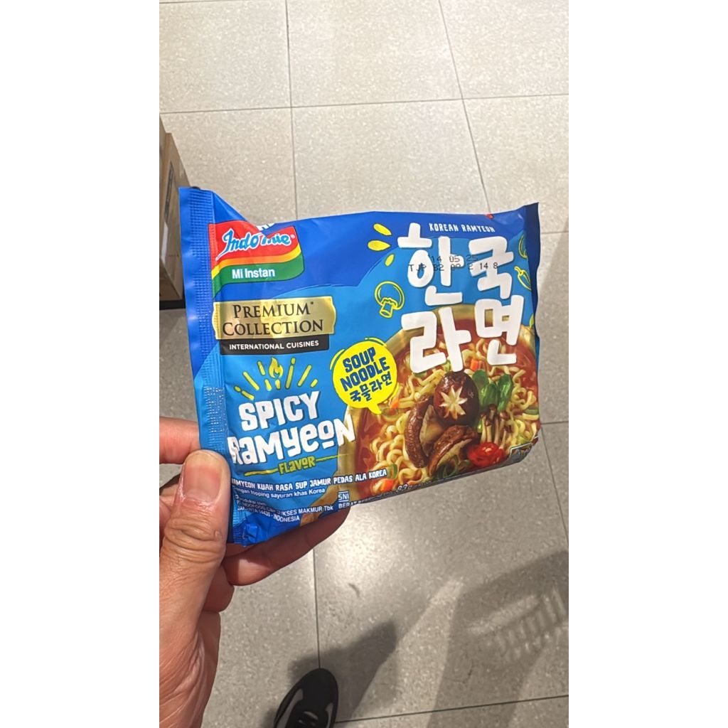 

Indomie Spicy Ramyeon Flavour Paket isi 5