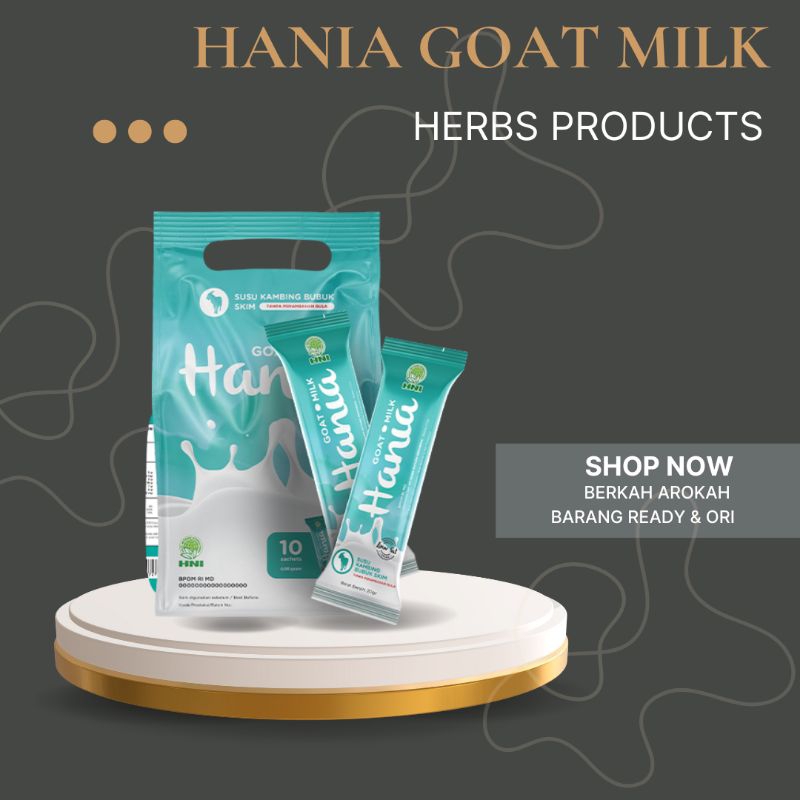 

Hania Goat Milk Herbs Products