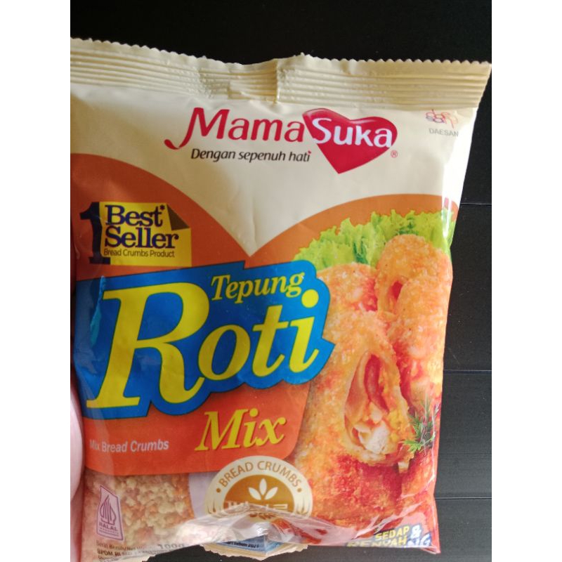 

Tepung Roti Mix Mama Suka Kemasan 100 Gram