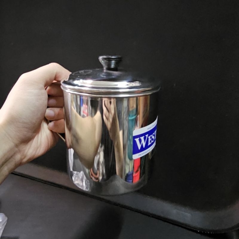 Gelas Mug Stainless 10 cm WESTON