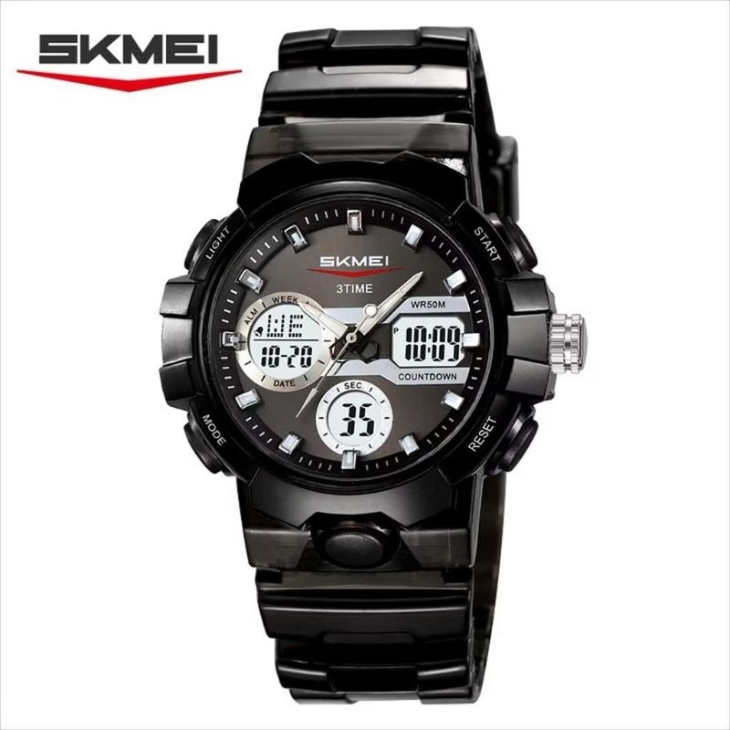 Jam Tangan Digital Analog Pria dan Wanita Sporty - 2386