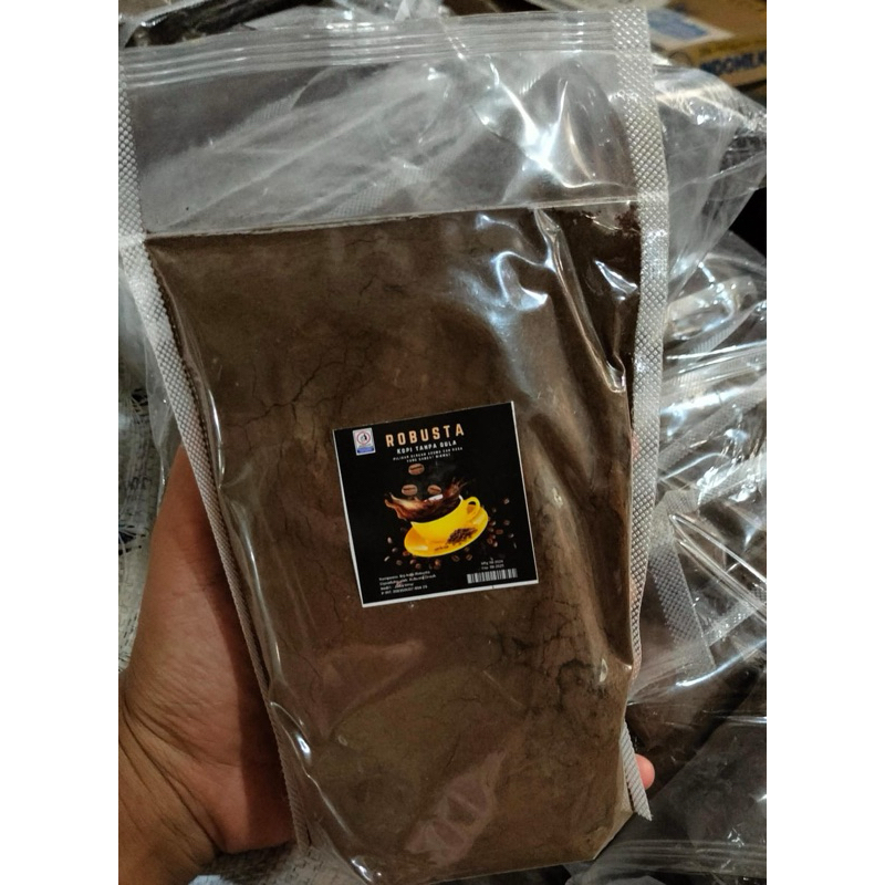 

Kopi hitam Robusta klip 300 gram