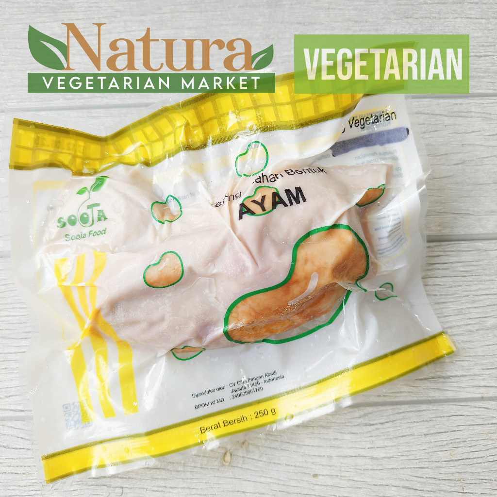 

Sooja Ayam Utuh 1 Ekor Vegetarian 250 gr