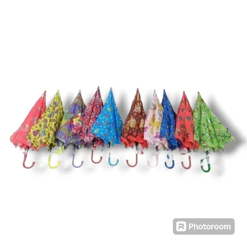 Payung Anak Karakter + Peluit / payung anak karakter / payung kecil / payung anak gemoy