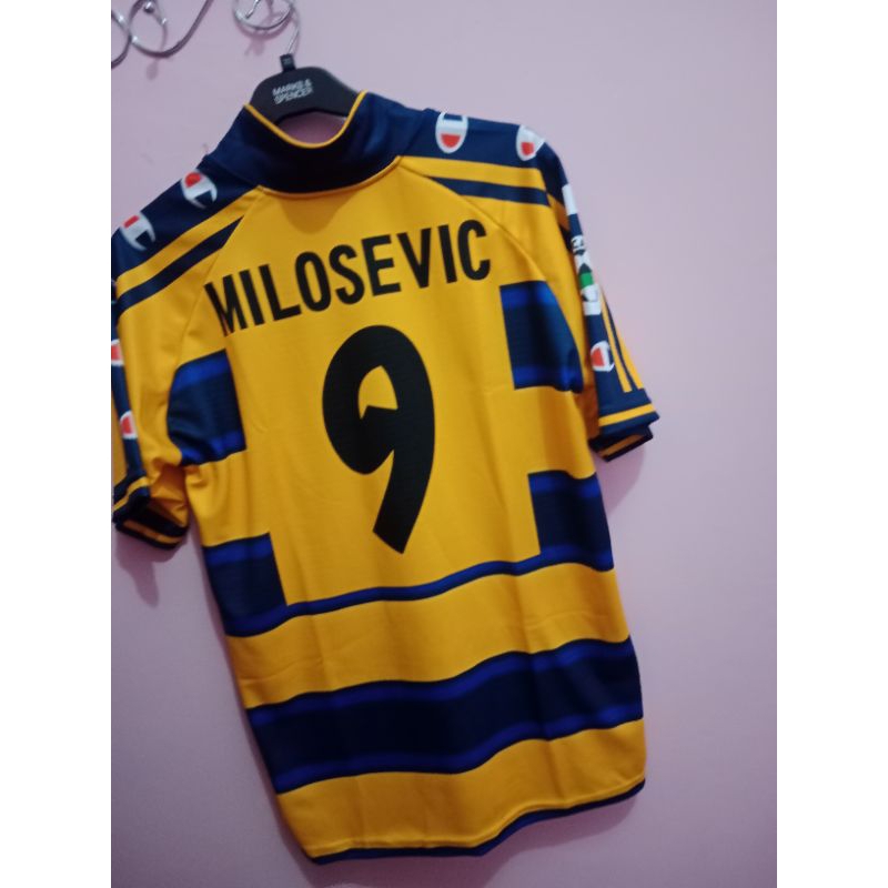 jersey parma retro / jersey parma milosevic
