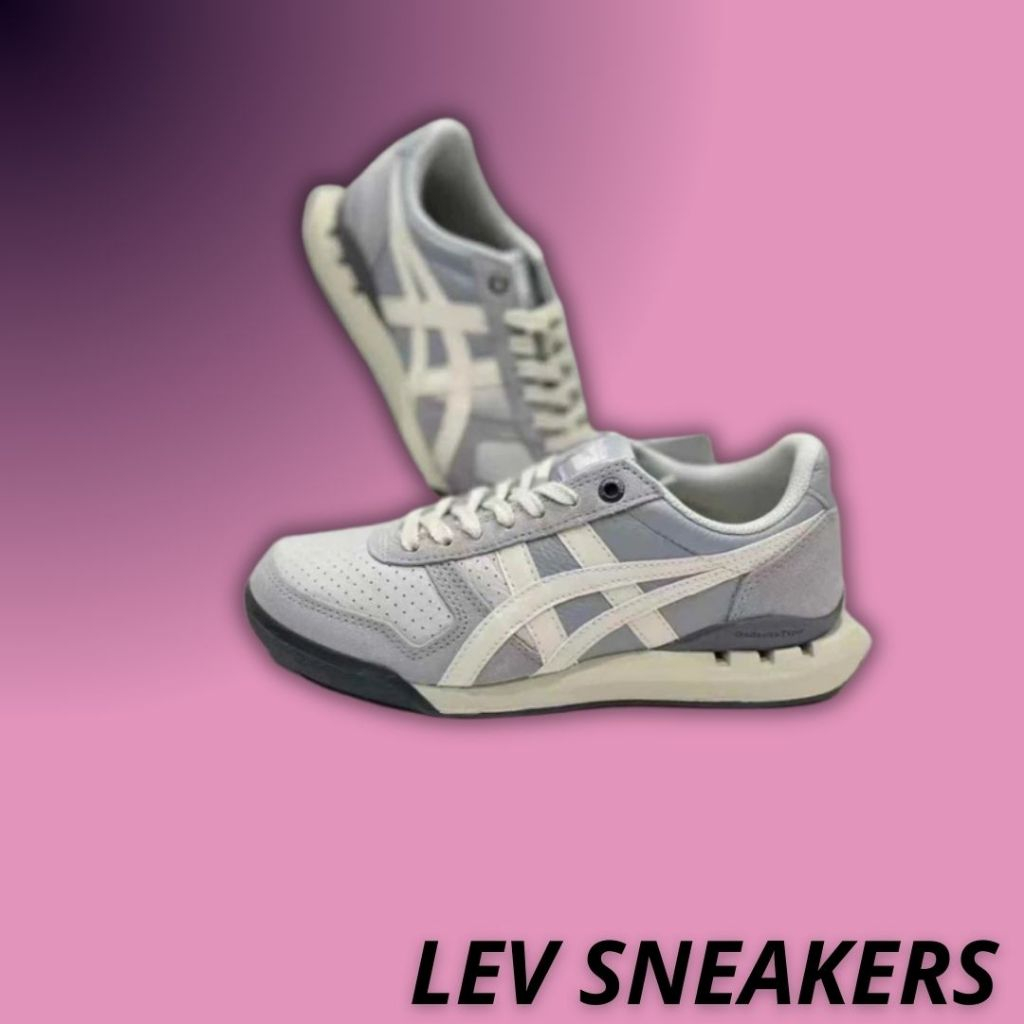 Sepatu Onitsuka tiger ultimate 81 grey white