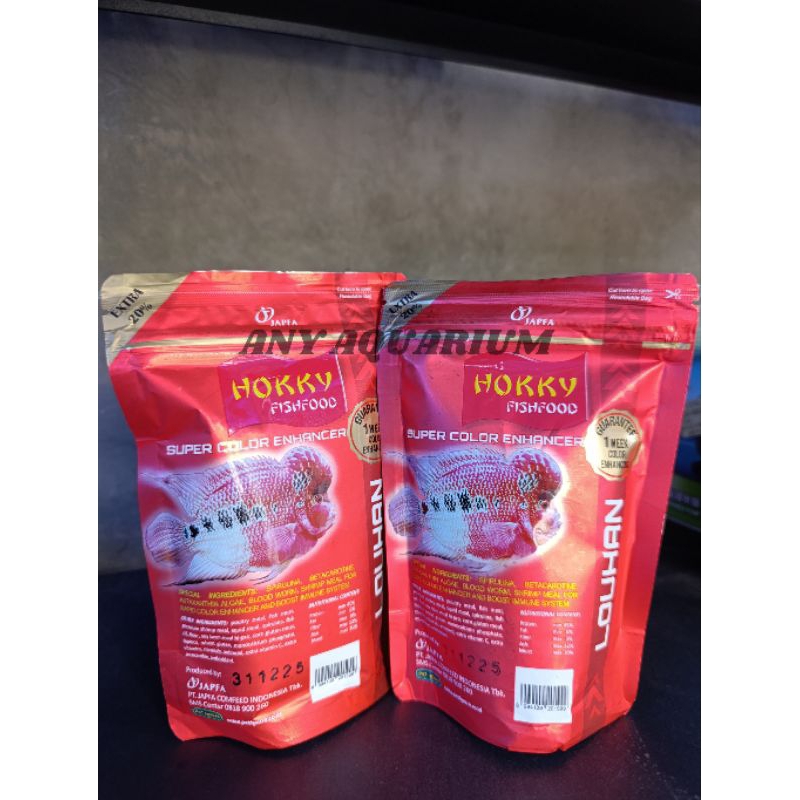 Pakan Pelet Ikan Hokky Super Color (Louhan)
