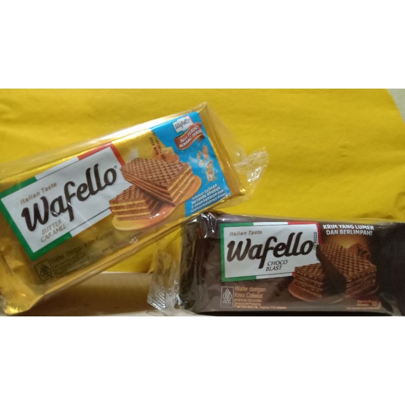 

ITALIAN TASTE WAFELLO CHOCO BLAST, BUTTER CARAMEL/ net:17g