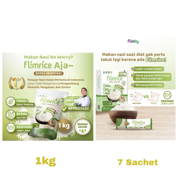 

[New Launch] Flimrice Nasi Shirataki (Nasi Diet)