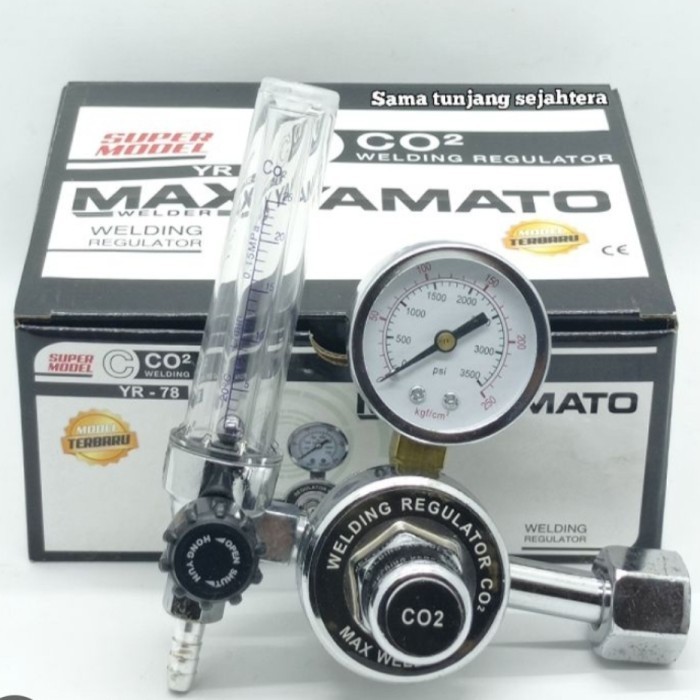 Branch Regulator Welding Co2 Tabung Gas Oxygen Welding Original NEW