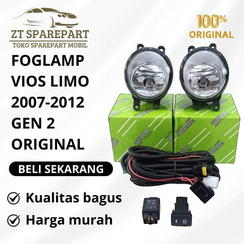 FOGLAMP VIOS LIMO 2007-2012 GEN 2 ORIGINAL