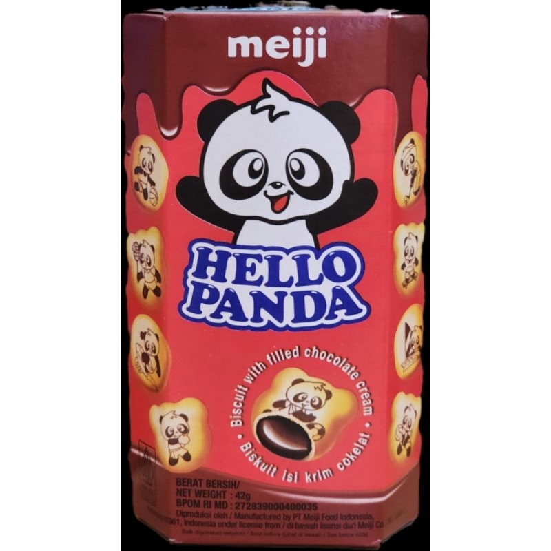 

Biskuit Cokelat Hello Panda - 42g