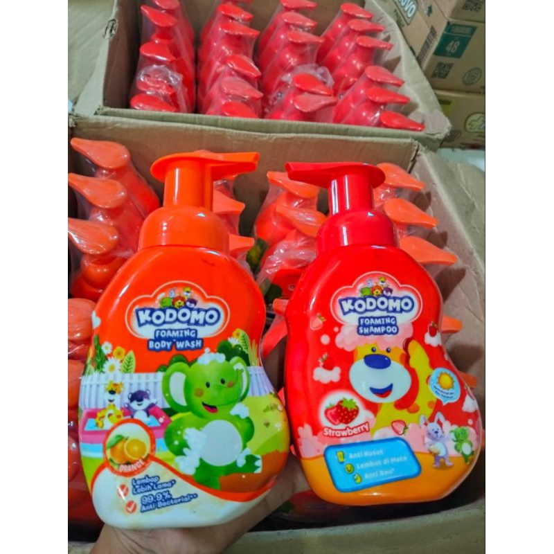 kodomo pump shampoo/sabun 250ml