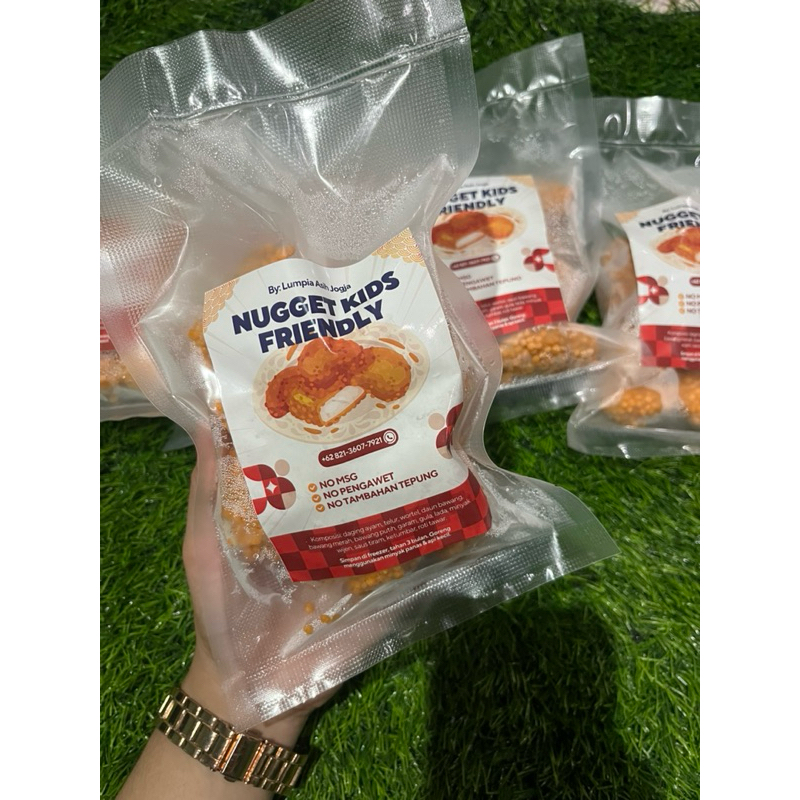 

Nugget Ayam Kids Friendly Home made Frozen