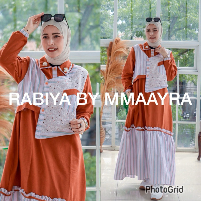 mmaayra-RABIYA-Dress Gamis Koko Couple Terbaru