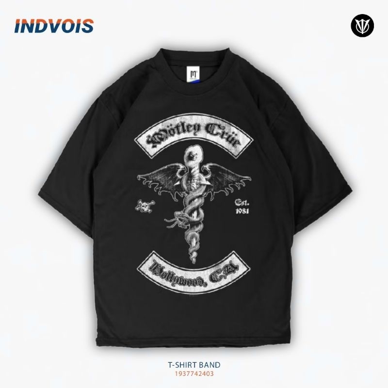 Kaos Band MOTLEY CRUE Merchcons