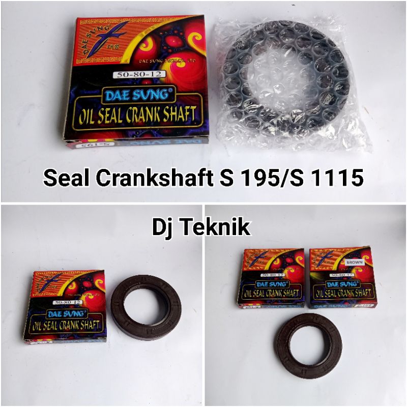 SEAL CRANKSHAFT DONGFENG S 195/S 1115 DAESUNG / SEAL CRANKSHAFT S 195/S 1115 DONGFENG DAESUNG