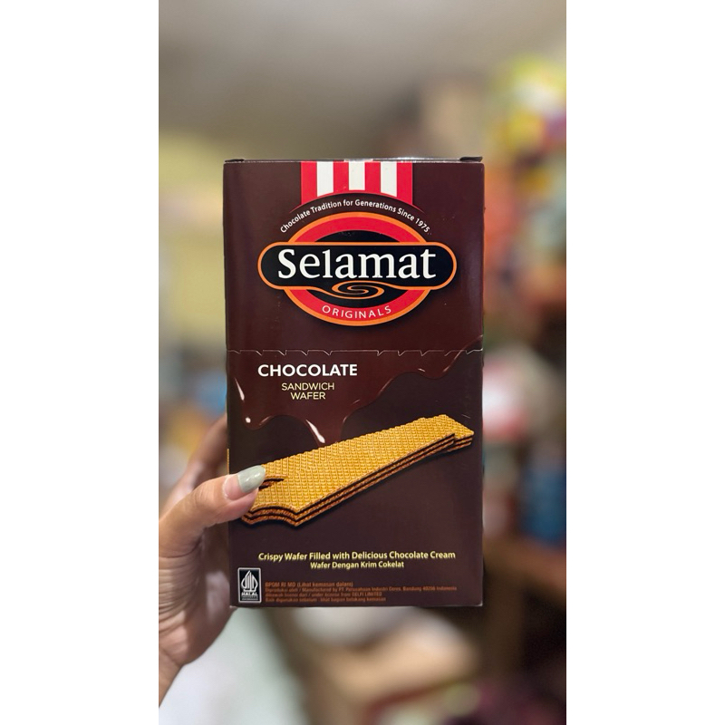 

Selamat Chocolate Sandwich Wafer