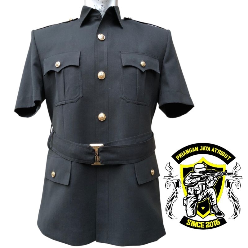 Pakaian Dinas Upacara 4 TNI ad seragam Jas pdu 4 TNI AD Woll