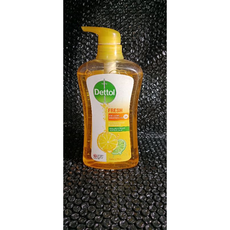 sabun mandi cair dettol fresh citrus 625 grm botol rijek bodywash dettol