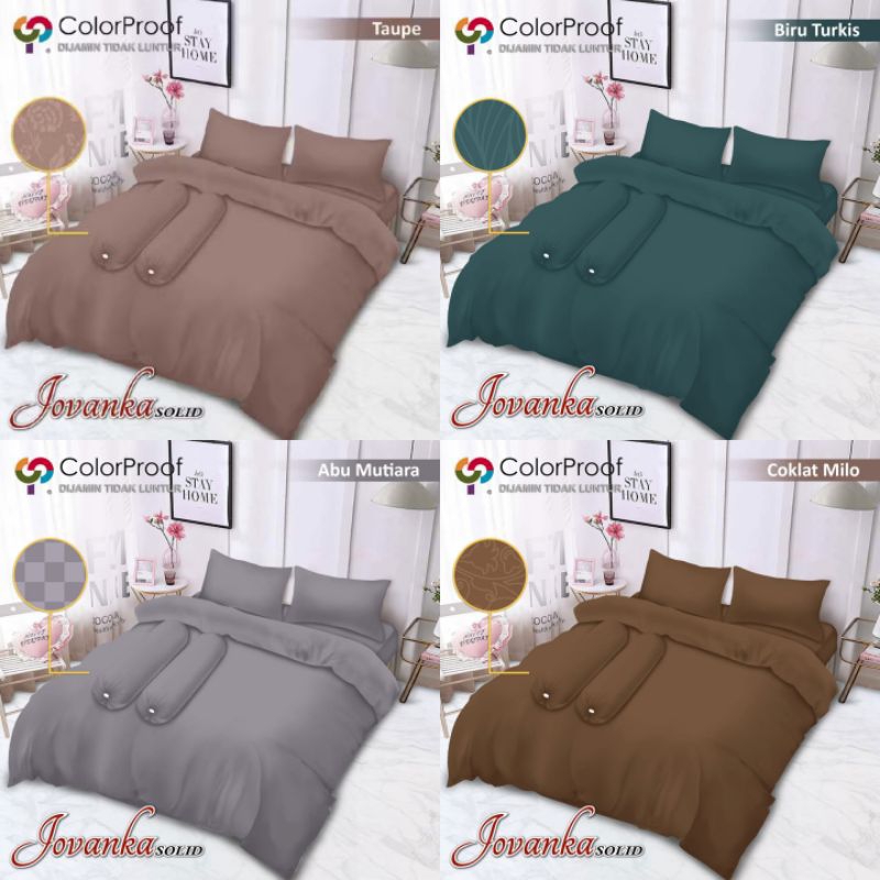 Bedcover polos 180X200 Set Jovanka by Fata
