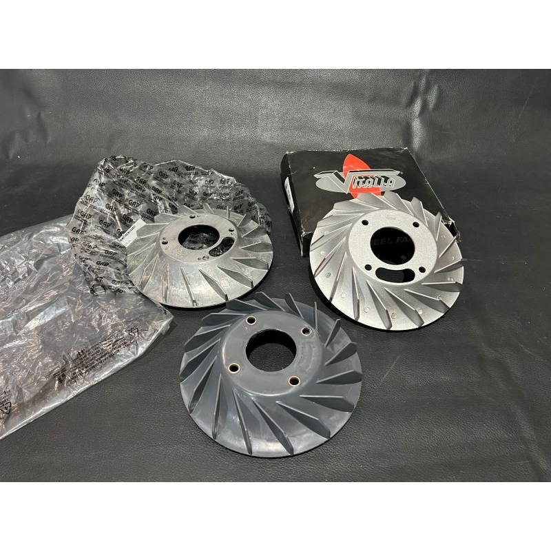 Sirip kipas baling cover magnet magned vespa bajaj vbb super sprint px Vitalia gap alumunium & Plast