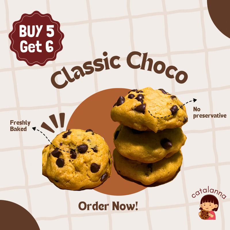 

SOFT COOKIES CLASSIC CHOCO - BUY 5 GET 6