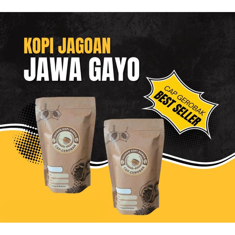 

KS Kopi Jagoan Jawa Gayo 50gram coffe bubuk