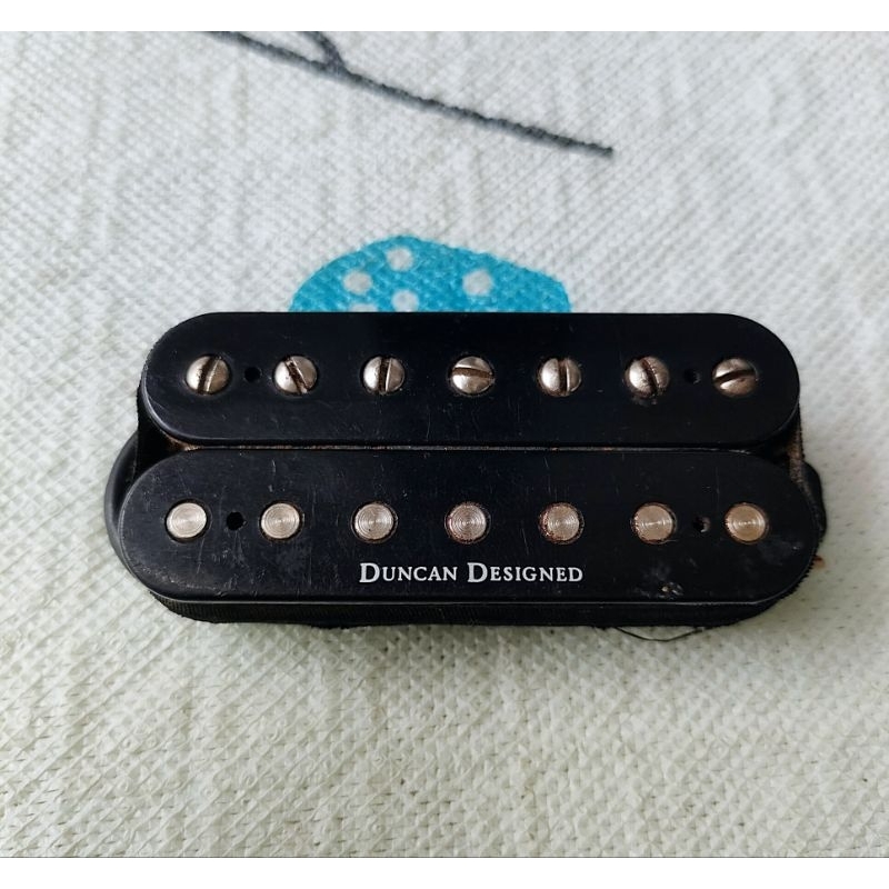 Pickup Gitar Duncan Designed Solar Duncan solar Original 7 string Posisi Neck
