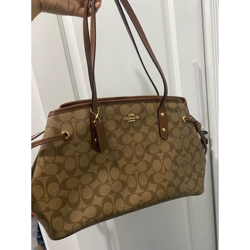 [Preloved] Coach Drawstring Carryall Bag Original