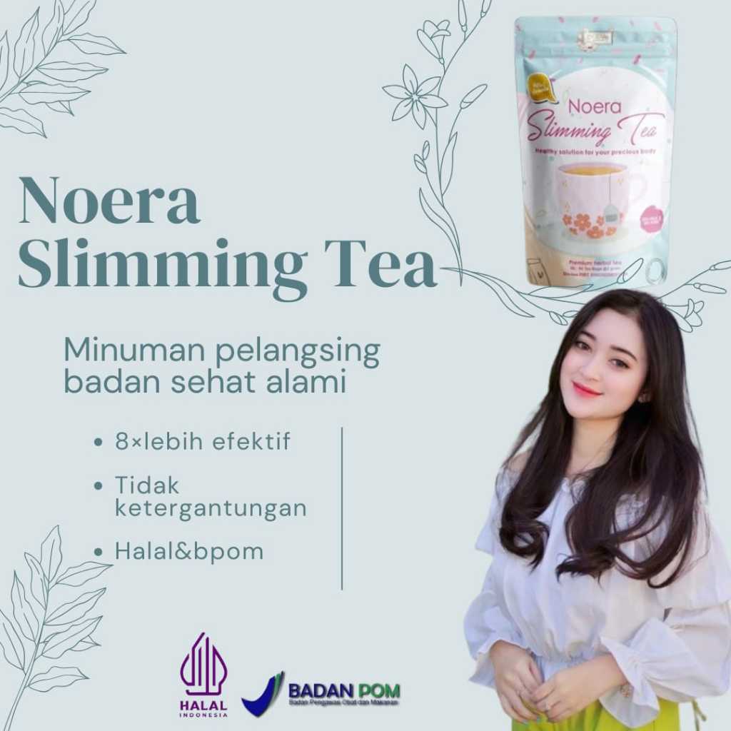 

Noera Slimming Tea I Teh Pelangsing Badan Herbal Alami Halal BPOM