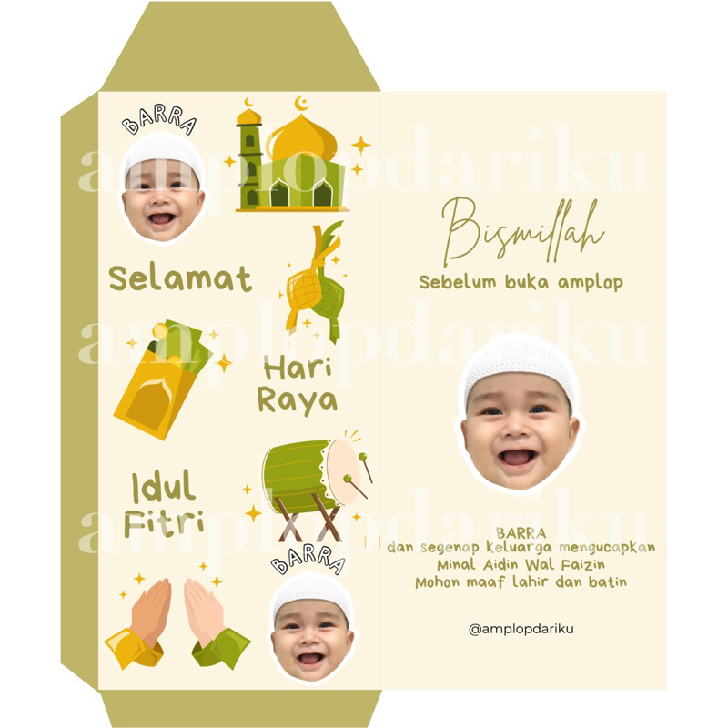 

Amplop Idul Fitri Custom Wajah 2025 | Amplop Lebaran | Amplop Custom | Amplop Lucu