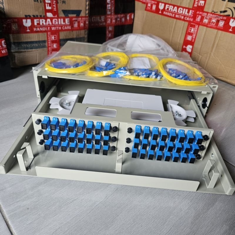 otb 48 core lengkap pigtail sc upc/OTB 48 CORE